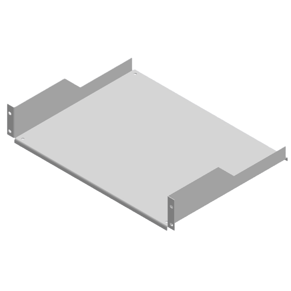 Charola para Rack / 19 Pulgadas / 34 cm (13.4 in) de Profundidad / 2UR / Acero Rolado en Frío / Soporte 15 Kg / Acabado Gris Mate SCH-342-UW
