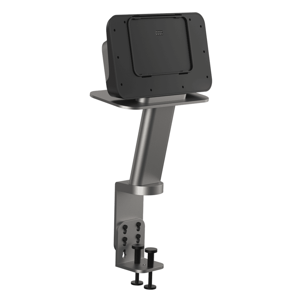 Soporte Fijo para Mesa / Tablet SUNMI CPad / Quick Lock / Doble Seguro / Giro 180° / Ocultamiento de Cables / Indicador Luminoso / Banco de Energía 160x81x28 mm CPAD-TABLE-STAND