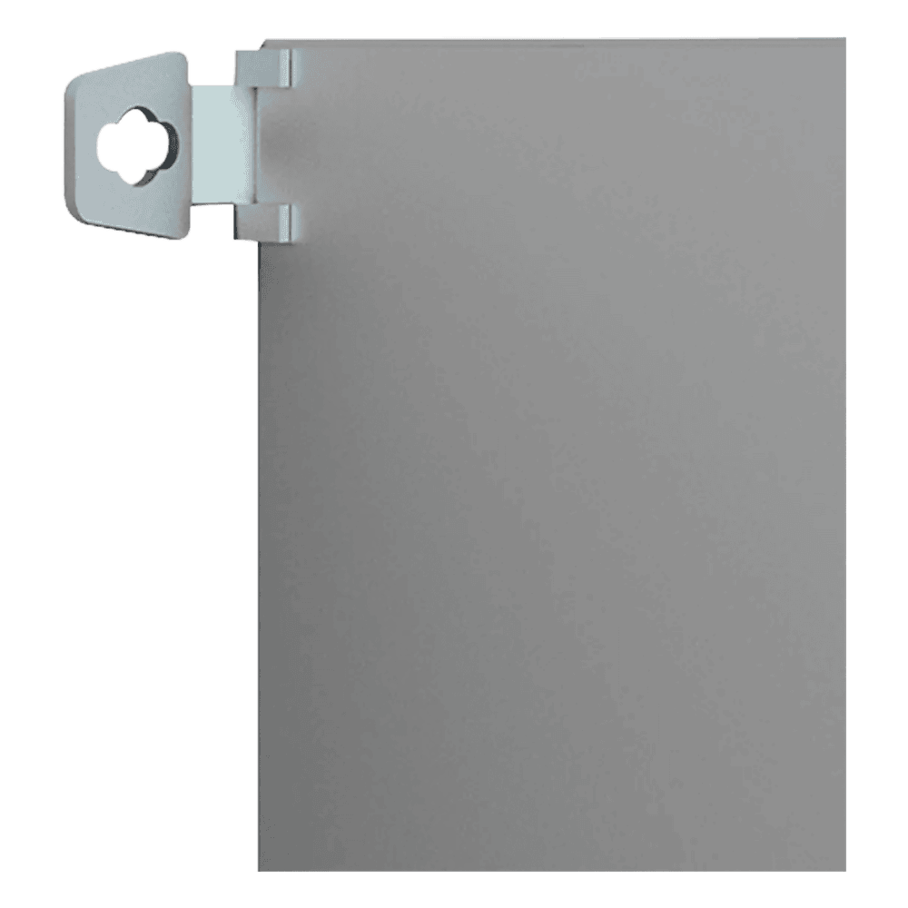 Soporte de Montaje en Pared para Gabinetes NEMA / Brackets Externos AW / Acero Suave Zincado 3 mm / 36x76x21 mm (1.42x2.99x0.83 in) / Incluye 4 Unidades con Accesorios / Mantiene Protección NEMA / IP AW41