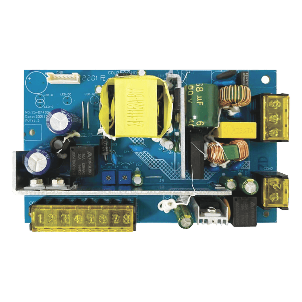 Tablilla de Fuente de alimentación de 1 salida 11-15 Vcc 3 A / Compatible con batería de respaldo y temporizador integrado / Voltaje de entrada 96-264 Vca PL12DC3ABK-B