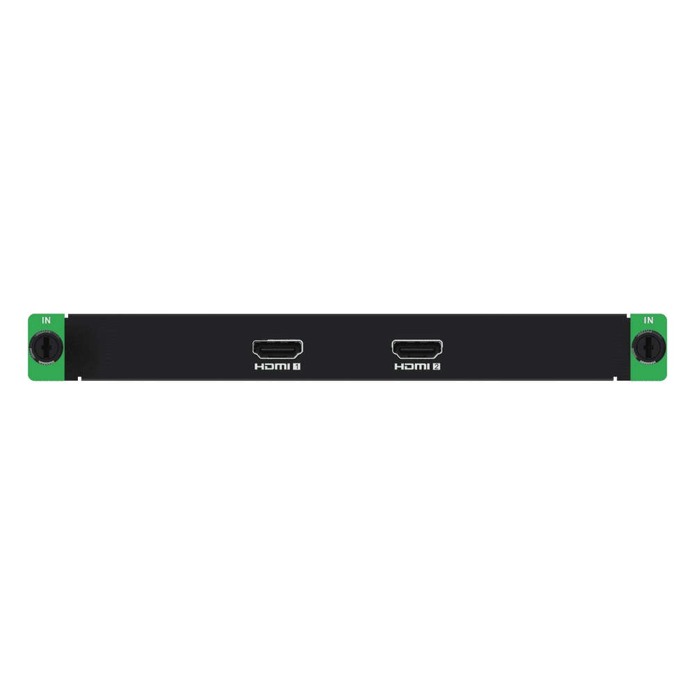 Tarjeta de Entrada HDMI 4K 2 Canales / 4K60 (4096x2160) / HDMI 2.0 / HDR10 y HLG / HDCP 2.3 / Compatible Serie C66S DS-C66S-02HI/4K