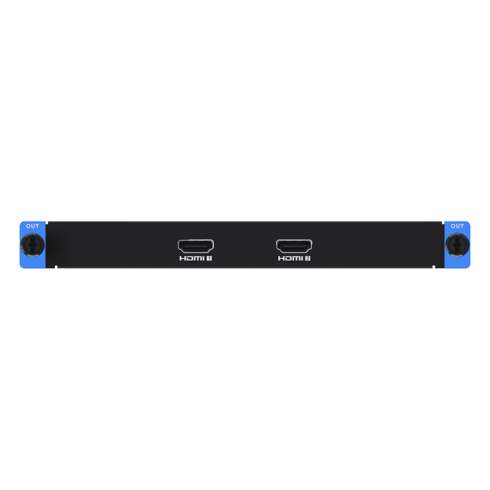 Tarjeta de Salida HDMI 4K 2 Canales / 4K60 / HDMI 2.0 / 8.84 MP por Puerto / 16 Capas Video Wall / Compatible Serie C66S DS-C66S-02HO/4K