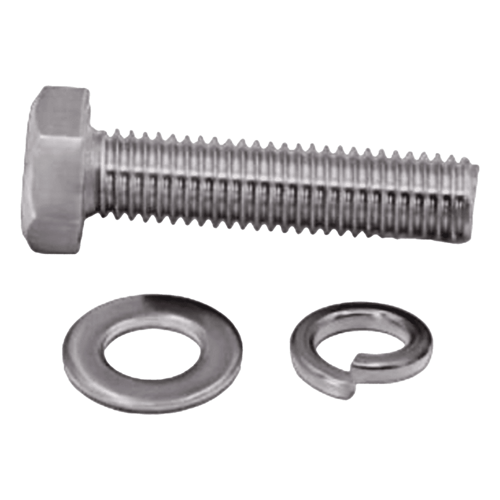 Tornillo M6 x 1.0 mm con Arandela Plana y Arandela de Presión para baterías de 12 V de 28-80 Ah. 9424060124