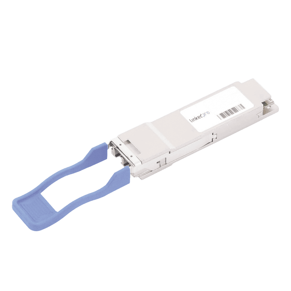 Transceptor Óptico QSFP28 (Mini-Gbic) / Monomodo 1310 nm / 100 Gbps / 100GBASE-LR4 / Conectores LC/UPC Dúplex / DDM / Hasta 20 km LP-QSFP28-100G-SM-20