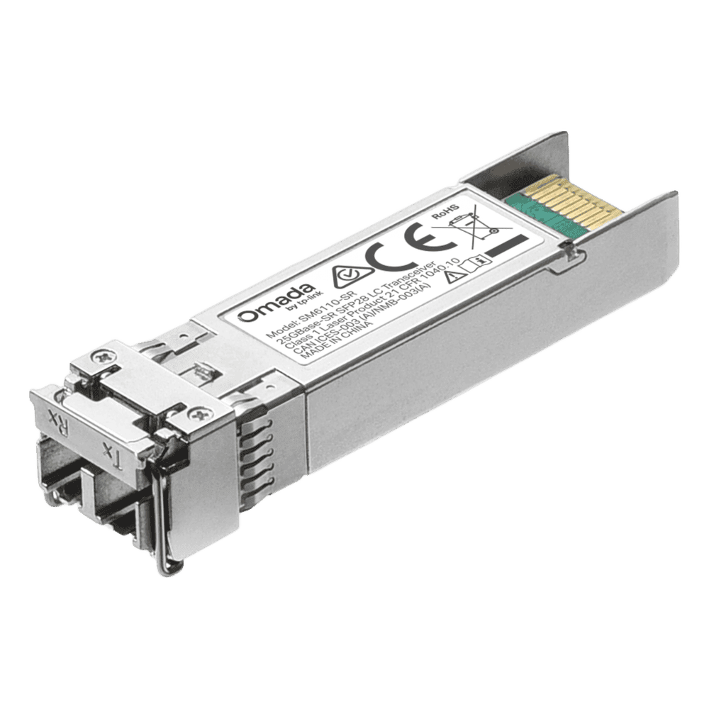 Transceptor SFP28 25GBase-SR / 850 nm Multimodo / Duplex LC/UPC / DDM / Hot-Pluggable / 100 m (OM4) / Bajo Consumo ≤1 W SM6110-SR
