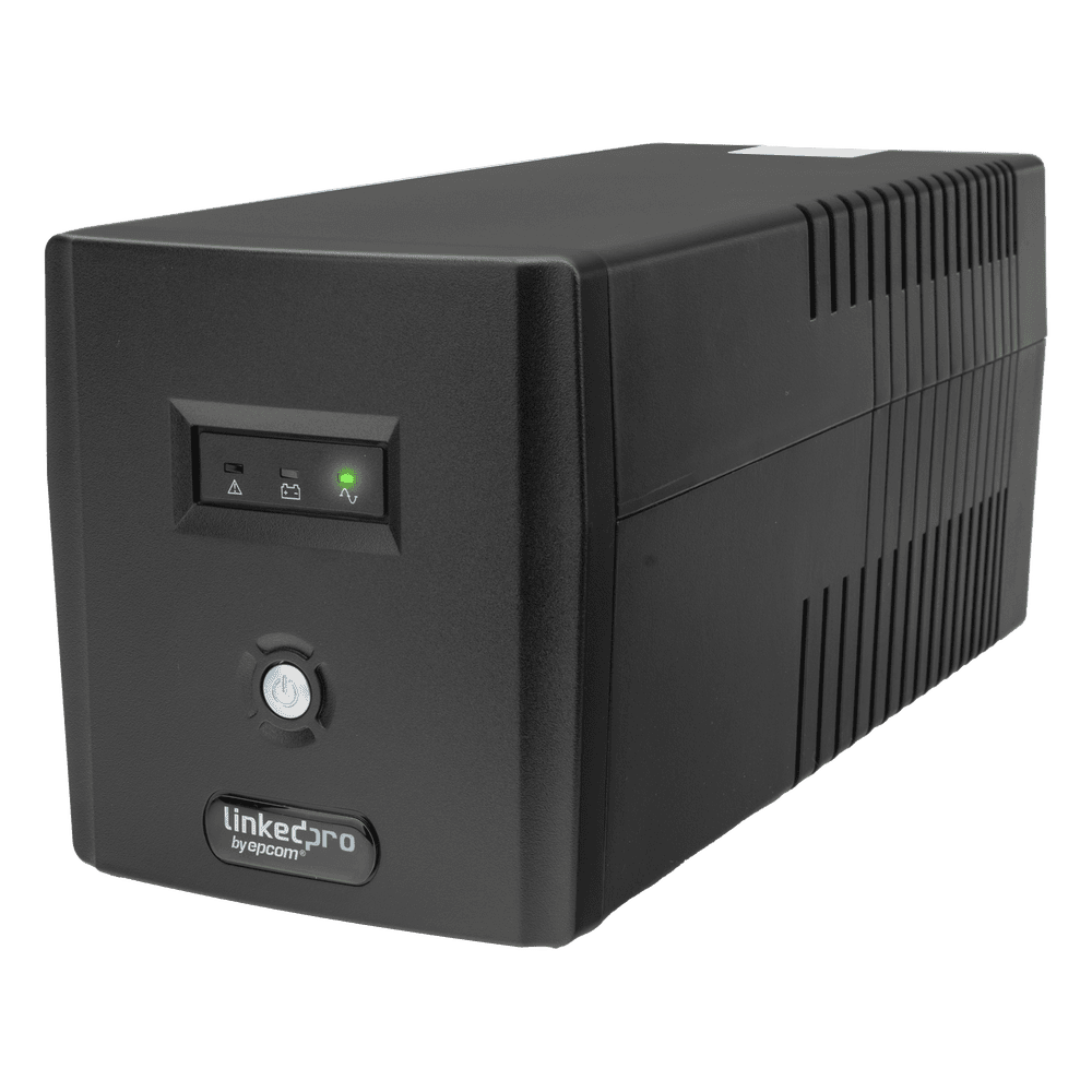 UPS 1000VA/600 W Línea Interactiva 120Vca / 8 tomas 5-15R (6 Respaldadas) / Regulación de Voltaje / Protección RJ45 LP1000L