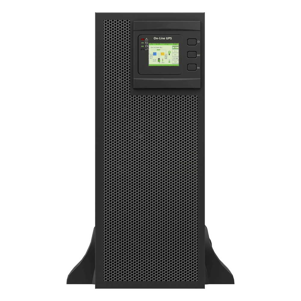 UPS de 25 KVA / 25 kW, Online Doble Conversión, 220 Vac L-L de Entrada 3 Fases, Entrada Hardwired, Onda Senoidal Pura, Torre o Rack LP25KRT3P
