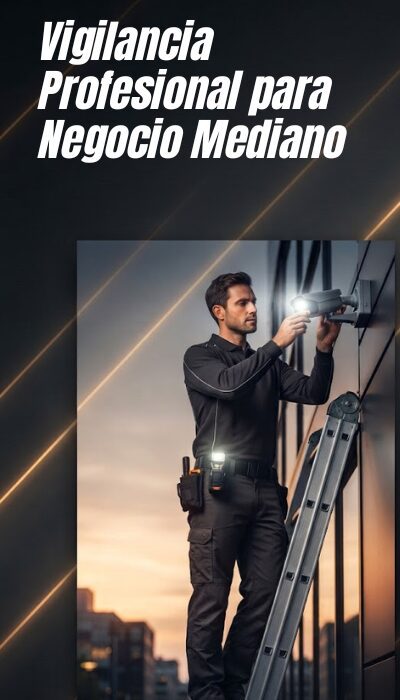 Kit de vigilancia profesional para negocio mediano