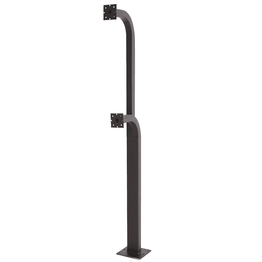 Doorking 1200-049 Dual Height Gooseneck Post