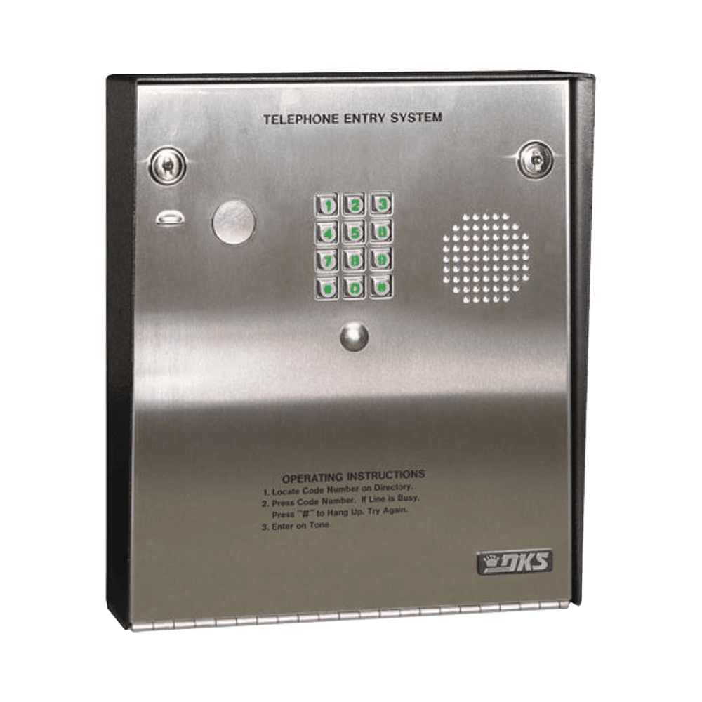 Telephone Entry and Access Control System up to 3000 Phone Numbers, Control for 2 doors, 10 and 11-Digit Dialing