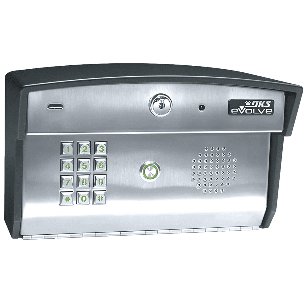 Residential Video-Entry System, 10 Residents, Programmable to 4 or 5 Digits