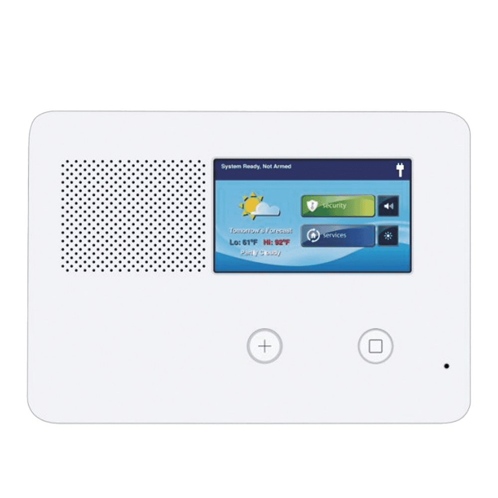 Security & Control Panel / Supports LTE 4G and 3G / Compatible with Alarm.com and SecureNet