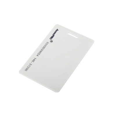 Proximity card EM 125 KHz 26 bit format PROX type