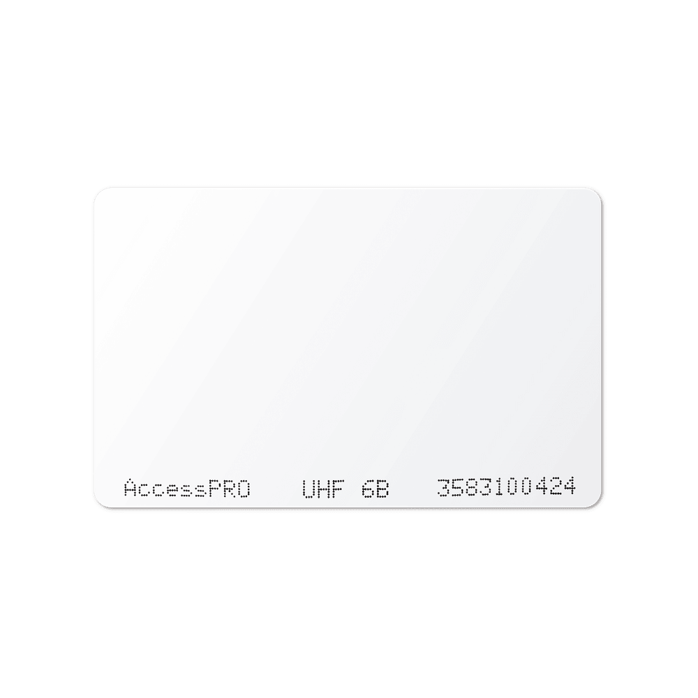 UHF Card for Long Range Readers 900 MHz / ISO 18000 6B / Non Printable / Does Not Include Card Holder