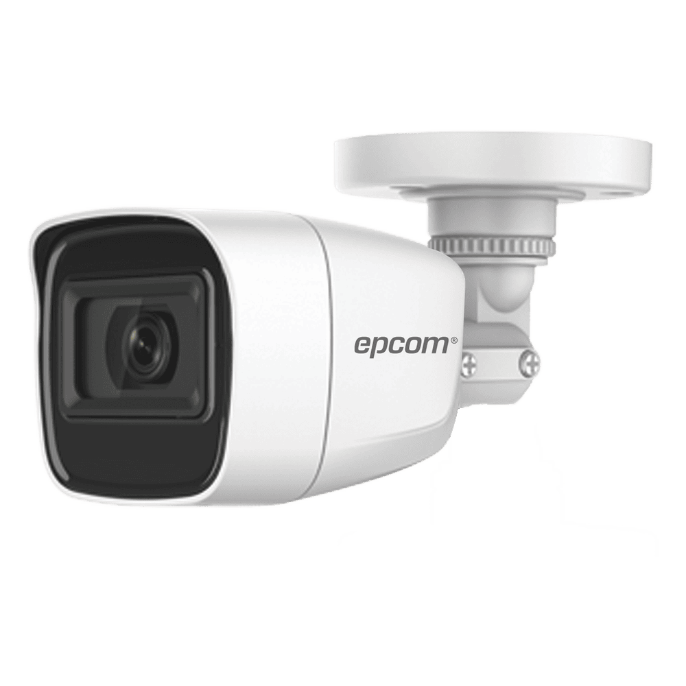 AUDIO POR COAXITRON / Bala TURBOHD 2 Megapixel (1080p) / Gran Angular 106° / Lente 2.8 mm / 25 mts IR EXIR / Exterior IP66 / 4 Tecnologías / dWDR B8-TURBO-G2P/A