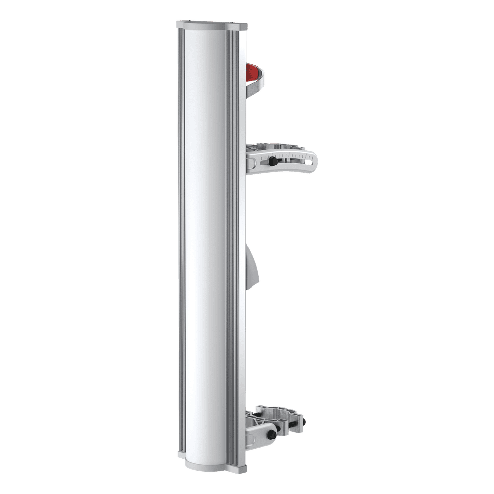 Antena sectorial de 100 grados, 20 dBi, 5150-5850 MHz , desempeño Carrier Class, integra BackShield para evitar lóbulos laterales AS-5-20