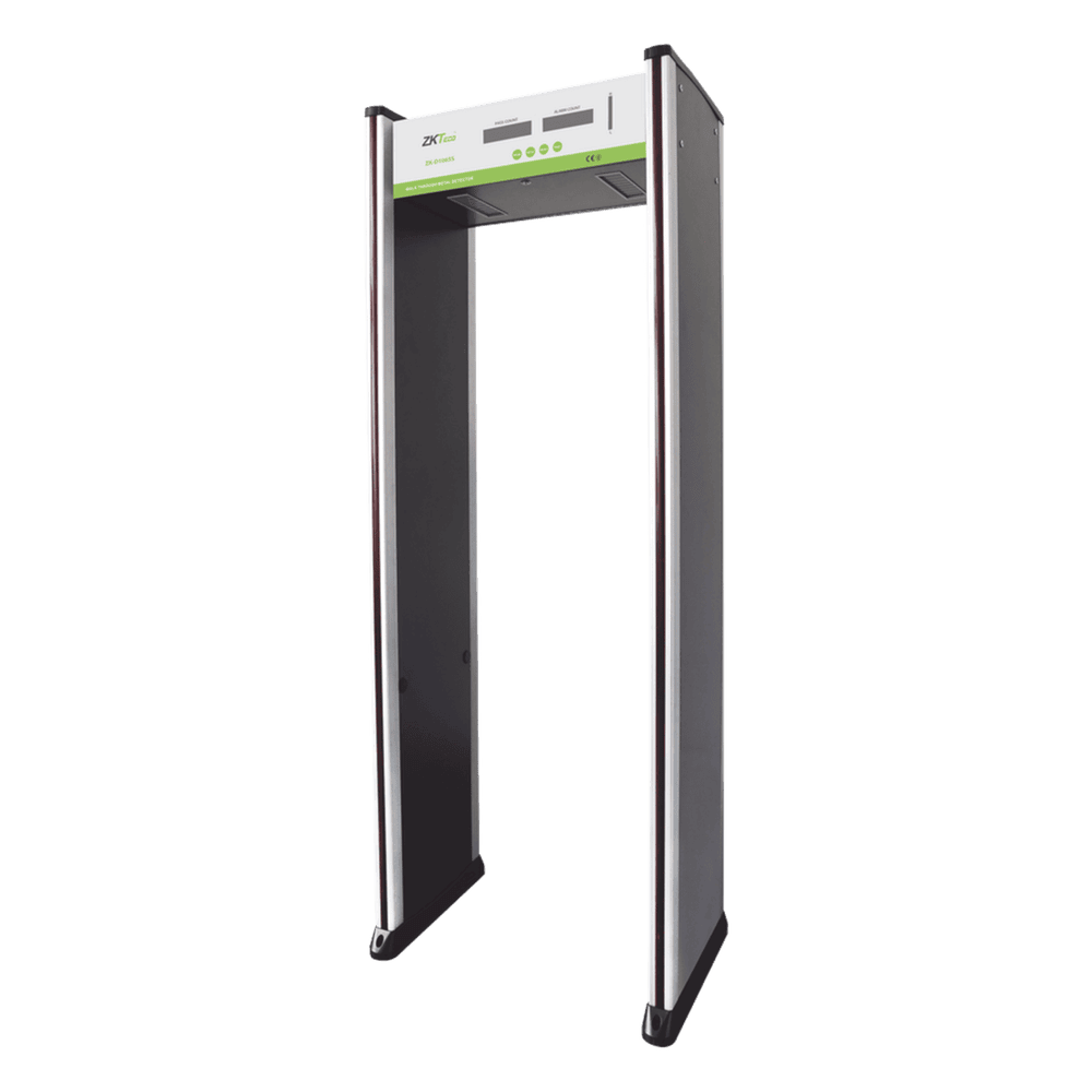 Arco Detector de Metales de 6 Zonas / Sensor IR / Contador de personas / Contador de alarmas. ZK-D1065