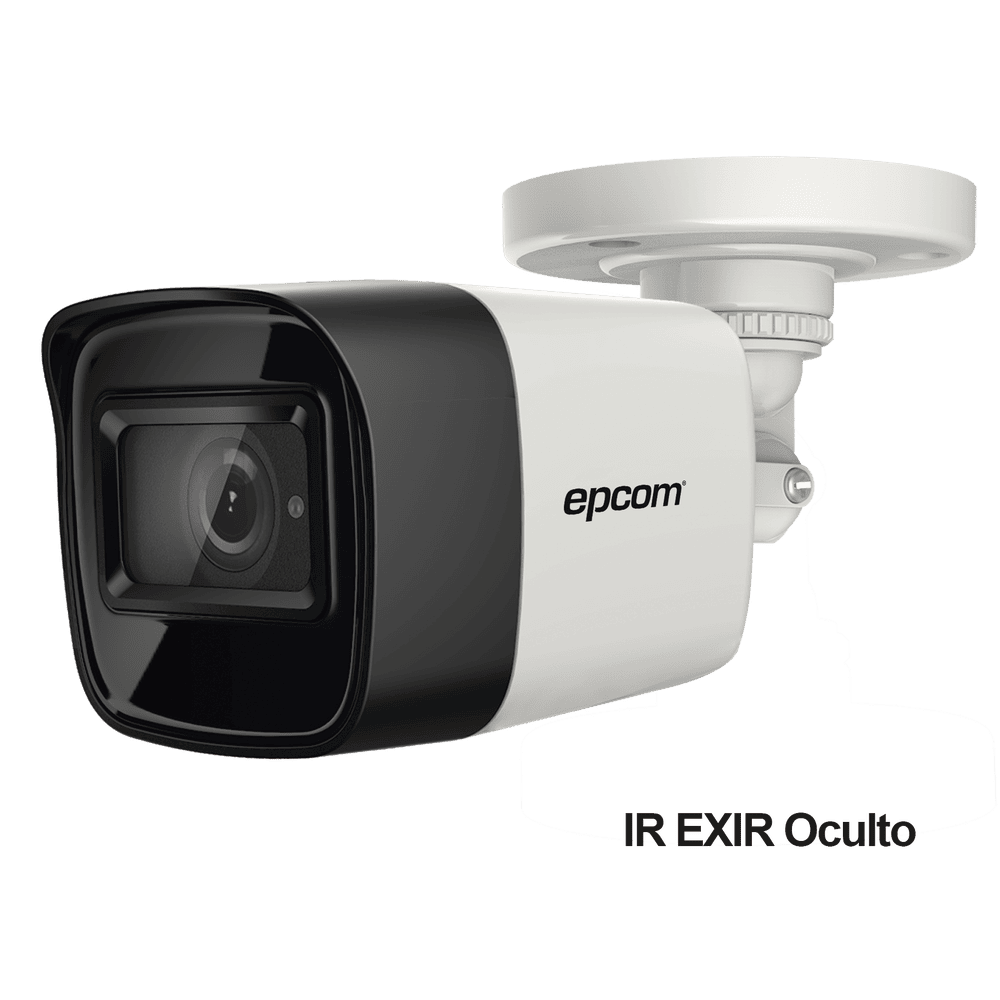4K Bullet camera TURBOHD / 2.8 mm Lens / IR EXIR up to 30 mts / IP67 / 12 VDC / 4 Technologies (TVI / AHD / CVI / CVBS)