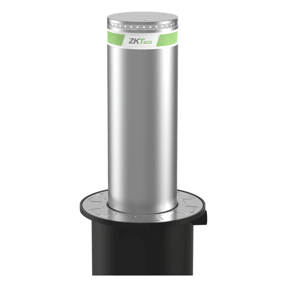 Bolardo Automático de Seguridad / Hidráulico / 219 mm Diámetro / Elevación 600 mm (23.6 in) / 4 Segundos Operación / IP68 / Control Remoto 100 m (328 ft) / LED Integrado BOL2219A