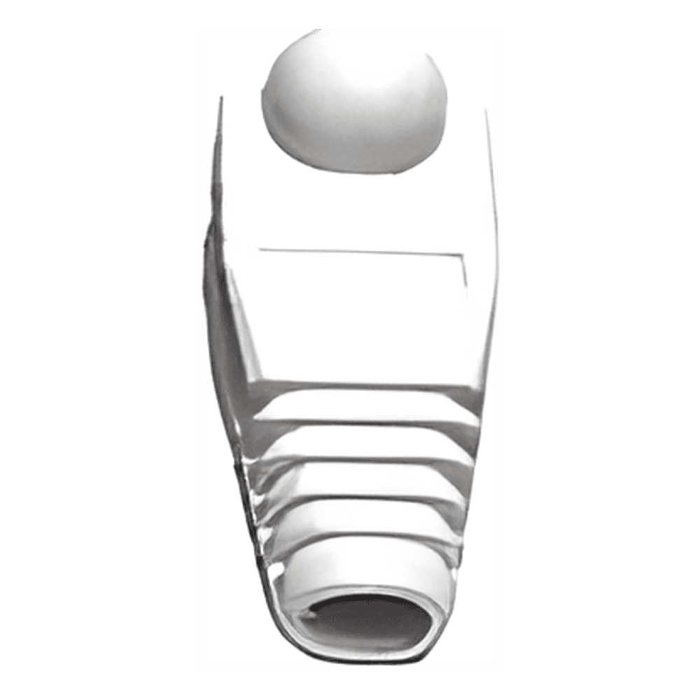 Bota Plástica para Protección de Plug RJ45, Color Blanco LP-PG8-025-WH