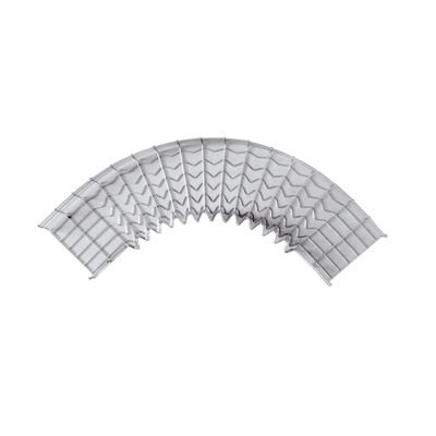 Bend of 90°, 166/200 mm width