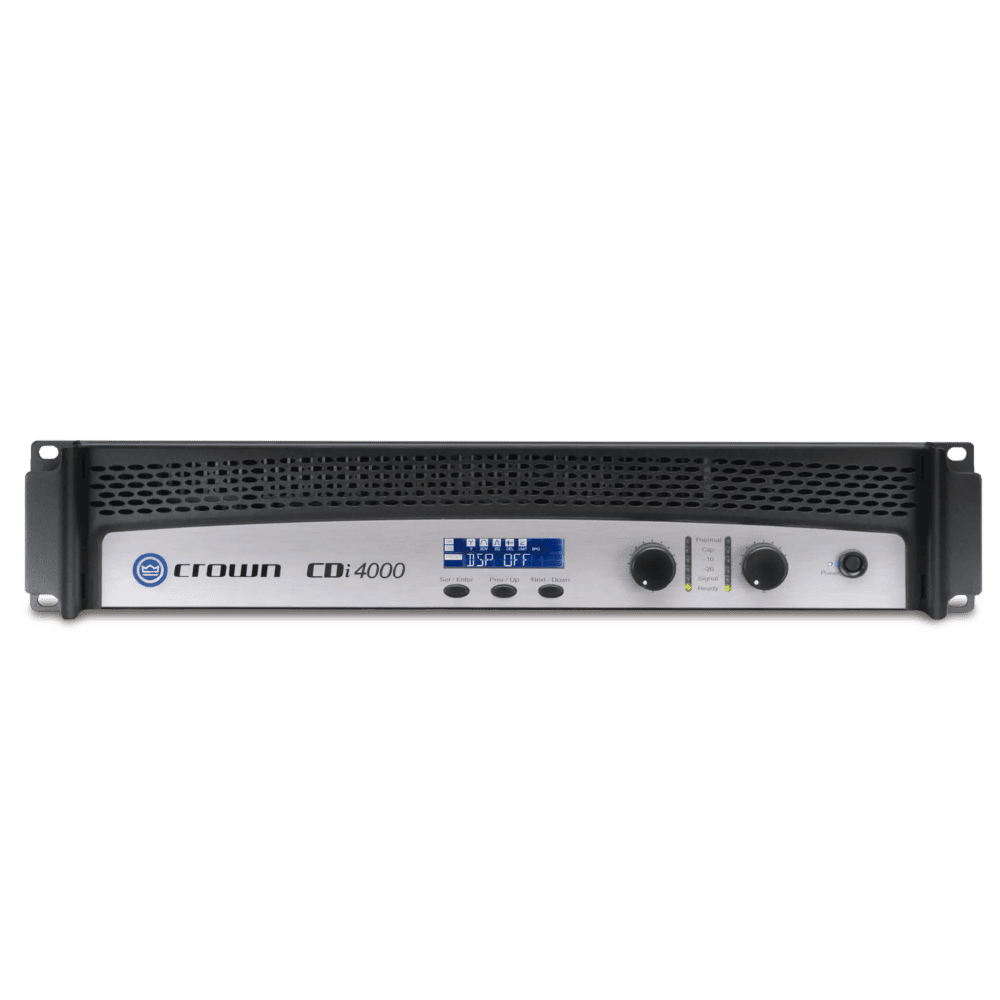 Two-channel, 1200W @ 4Ω, 70V/140V Power Amplifier