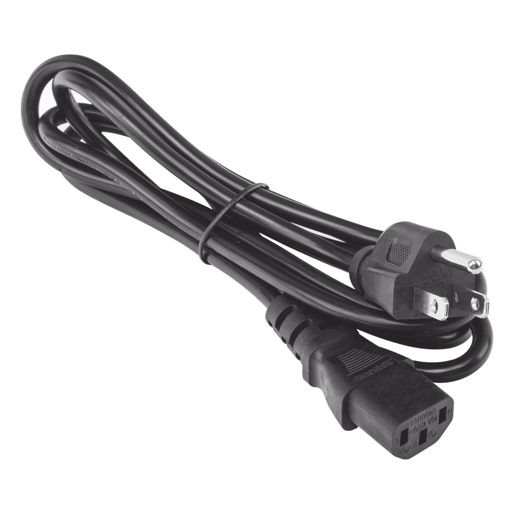 Cable de Alimentación Eléctrica para 120-240 Vca | 1.8 Metros (5.91 Pies) AC-CORD-1.8M