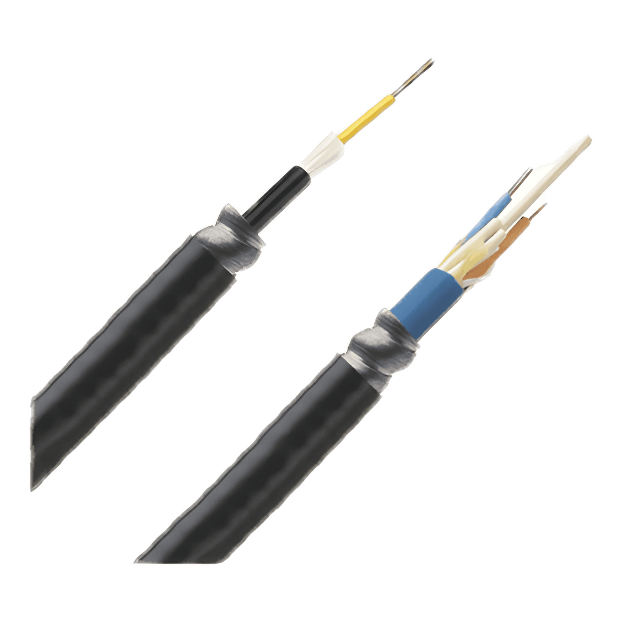 Cable de Fibra Óptica de 6 Hilos, Multimodo OM4 50/125 Optimizada, Interior/Exterior, Armada, Loose Tube 250um, OFCR (Riser), Precio Por Metro FOGRZ06Y