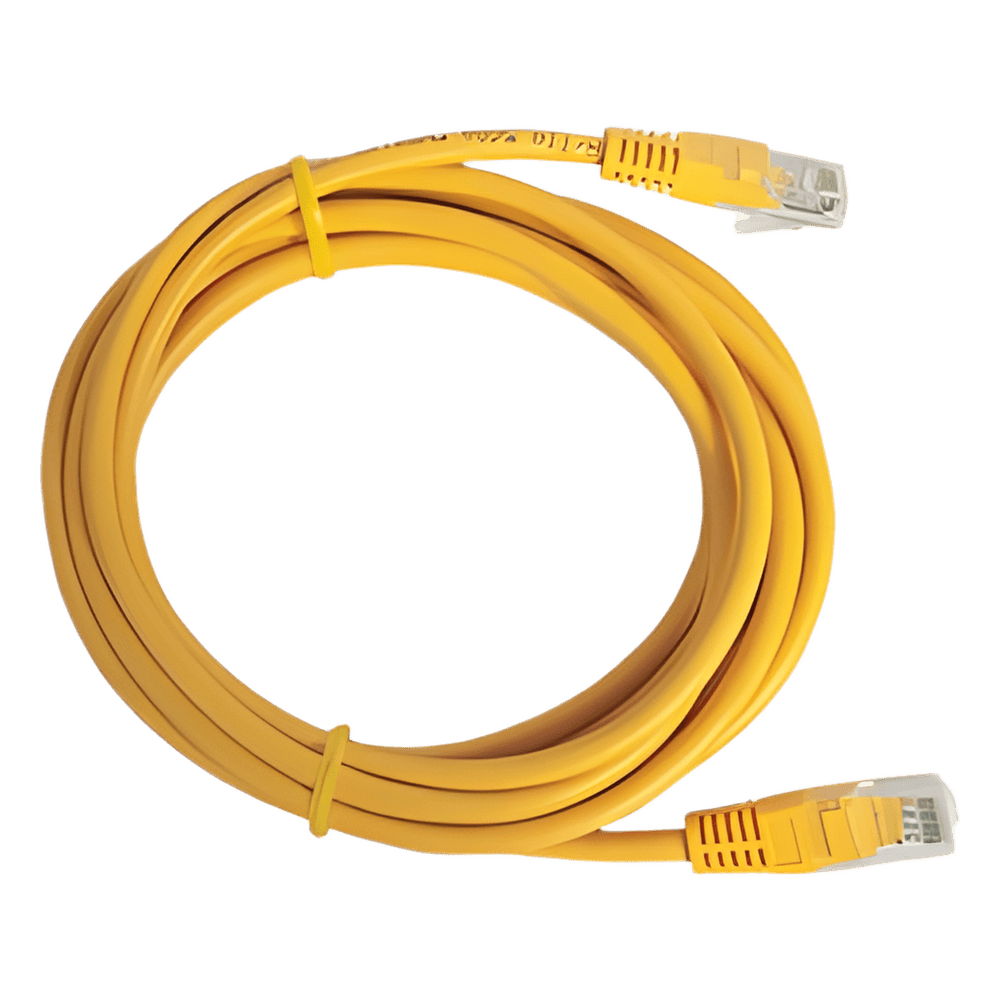 Cable de Parcheo UTP Cat6 - 3.0 Metros (9.84 Pies) - Amarillo LP-UT6-300-YE