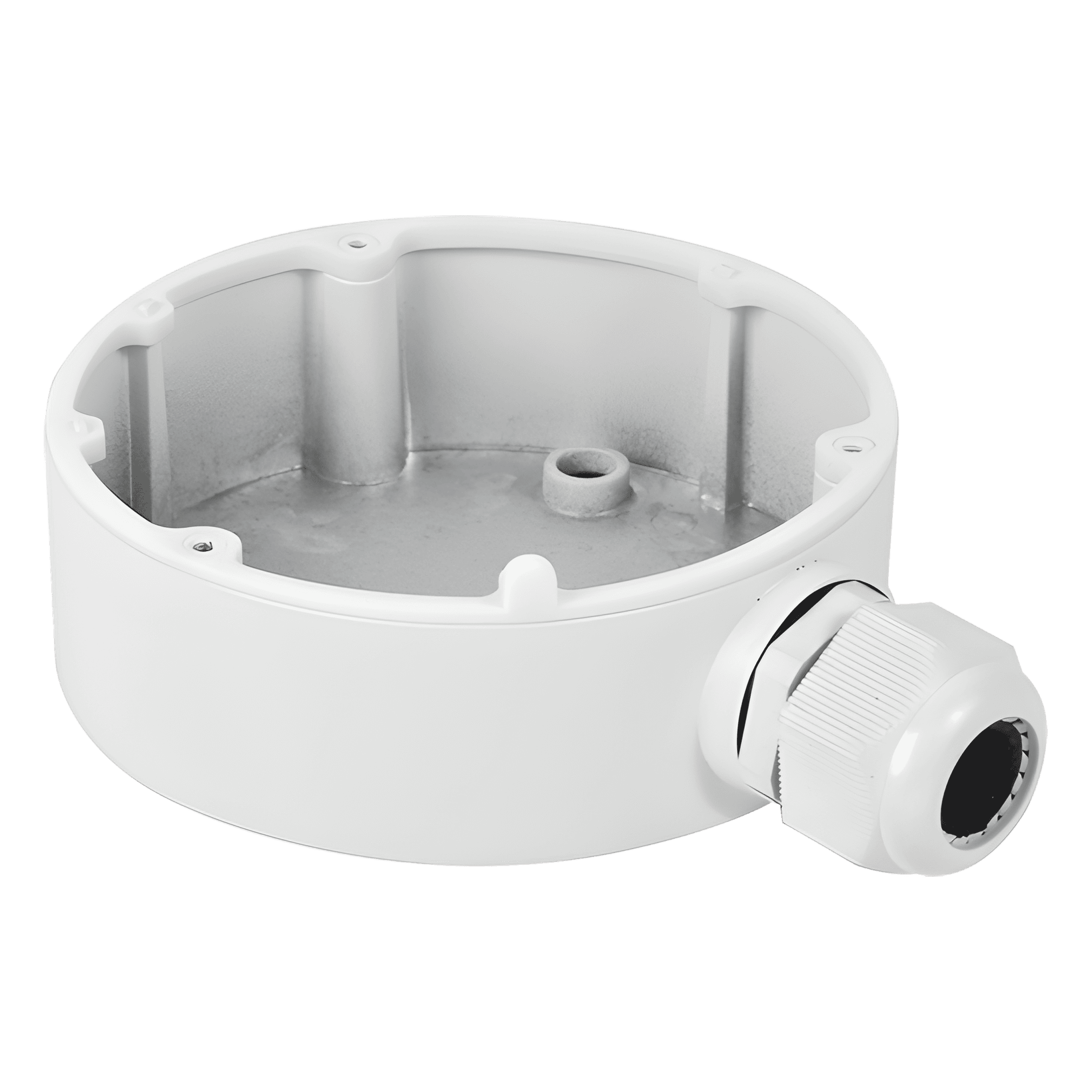Caja de Conexiones de Exterior para Cámaras Tipo Mini Domo / IP66 / Color Blanco DS-1280ZJD-M18-AX