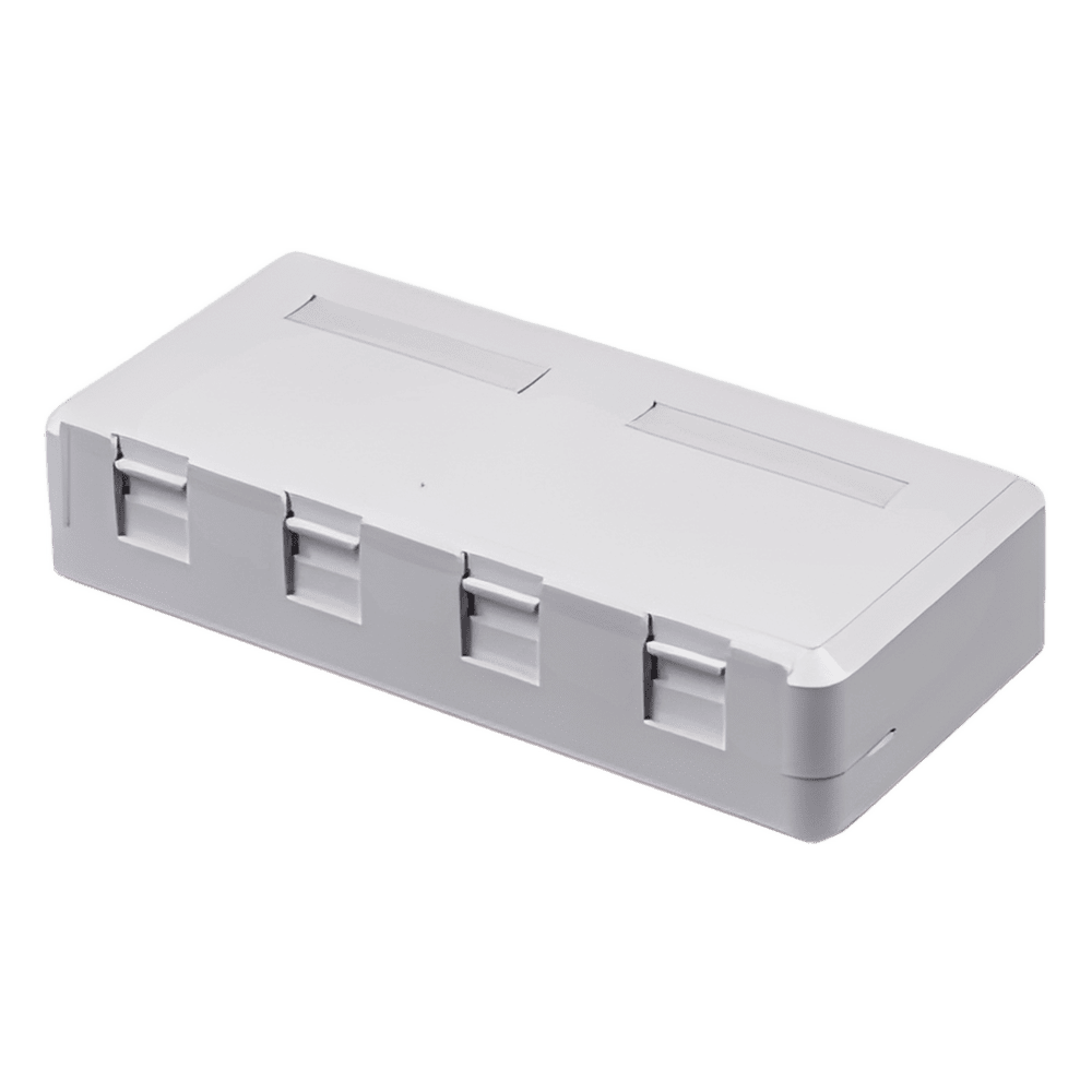 Caja de Pared de 4 Puertos Sin Jack LP-WP-07B