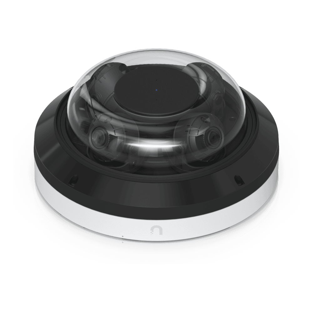 Cámara Multisensor AI de 32 MP con 4 Lentes Ajustables, Zoom Óptico 2.33×, Cobertura IR 360°, Motor AI Multi-TOPS y Alimentación PoE++ para Monitoreo de Amplia Cobertura UVC-AI-MS-4-W