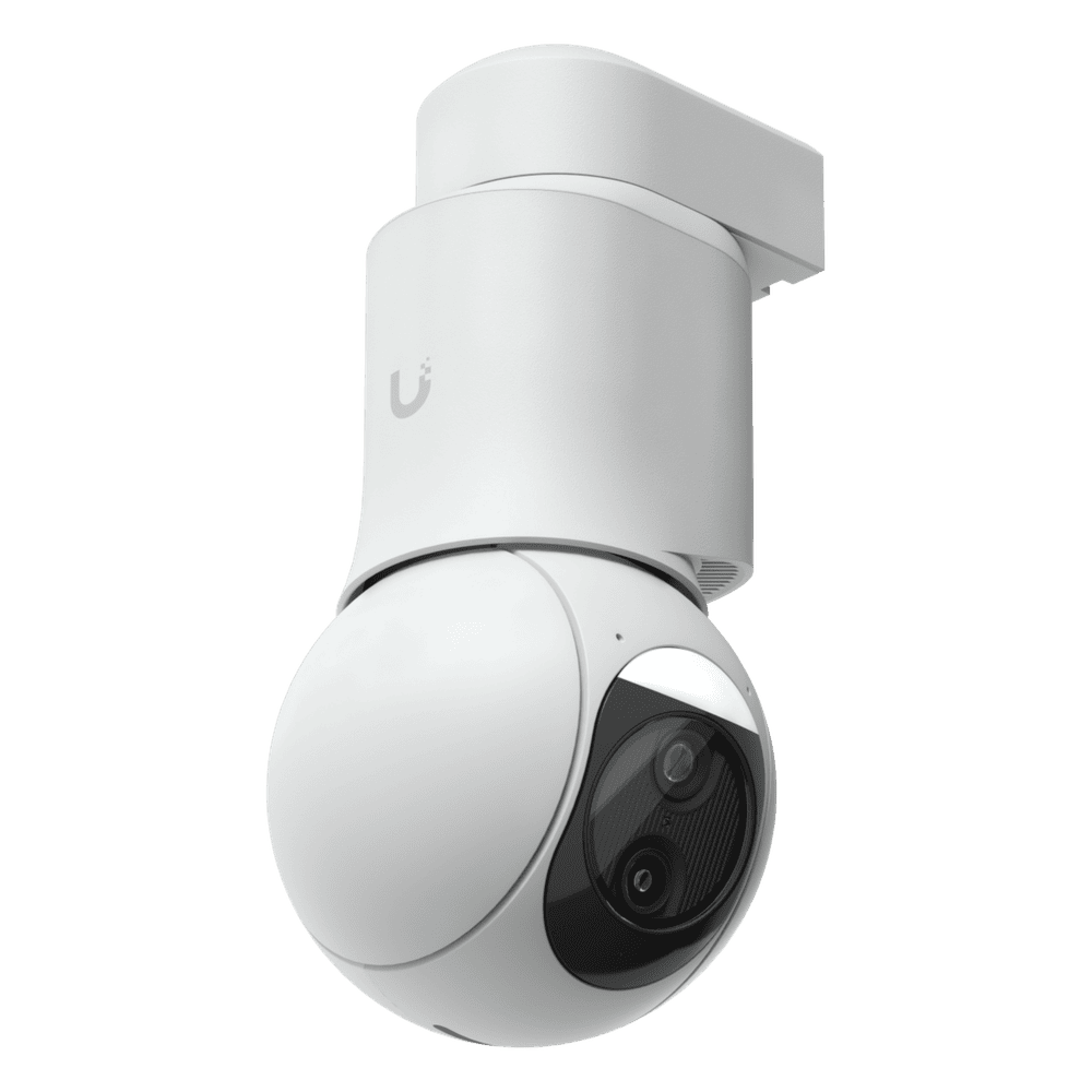 Cámara UniFi Protect G6 PTZ Color Blanco, Doble Lente 4K, Zoom Híbrido 10x, Motor AI Multi-TOPS, Visión Nocturna IR 30m, Audio Bidireccional, Protección IP66, Resistencia al Vandalismo IK04 UVC-G6-PTZ-W