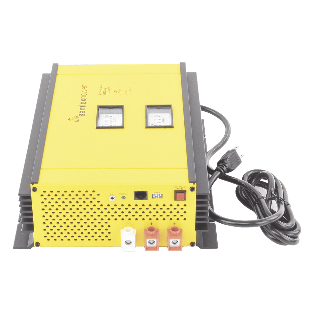 Cargador de Baterías de Plomo Ácido 24 Volts, 25 A / Bancos de 200 a 300 Ah SEC-2425-UL