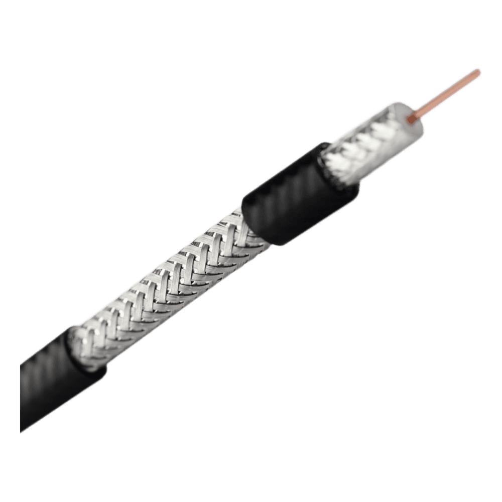 Carrete de 305 Metros (1000 Pies) / Cable Coaxial RG6 / Tipo CCS / Optimizado para HD / Intemperie RG6-CCS