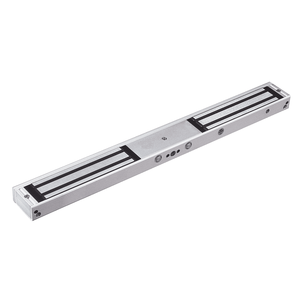 Chapa magnética Doble 600L lbs por lado con LED Ultra-brillante/ Libre de Magnetismo Residual / Sensor de estado de la placa MAG600NDLED