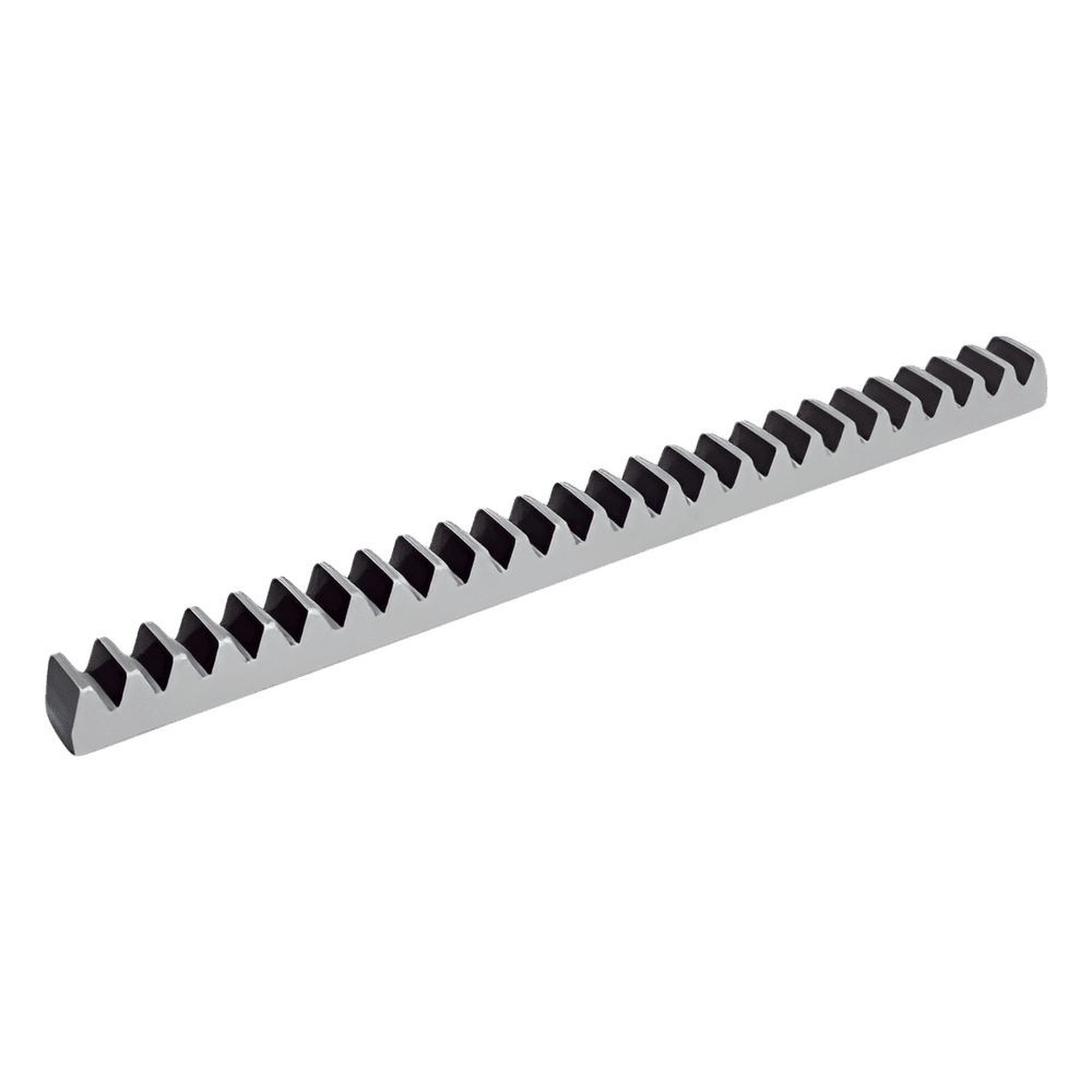 Cremallera de Acero Para Puertas Corredizas / Compatible Con Motores de Piñon Modulo 4 XBS-R01