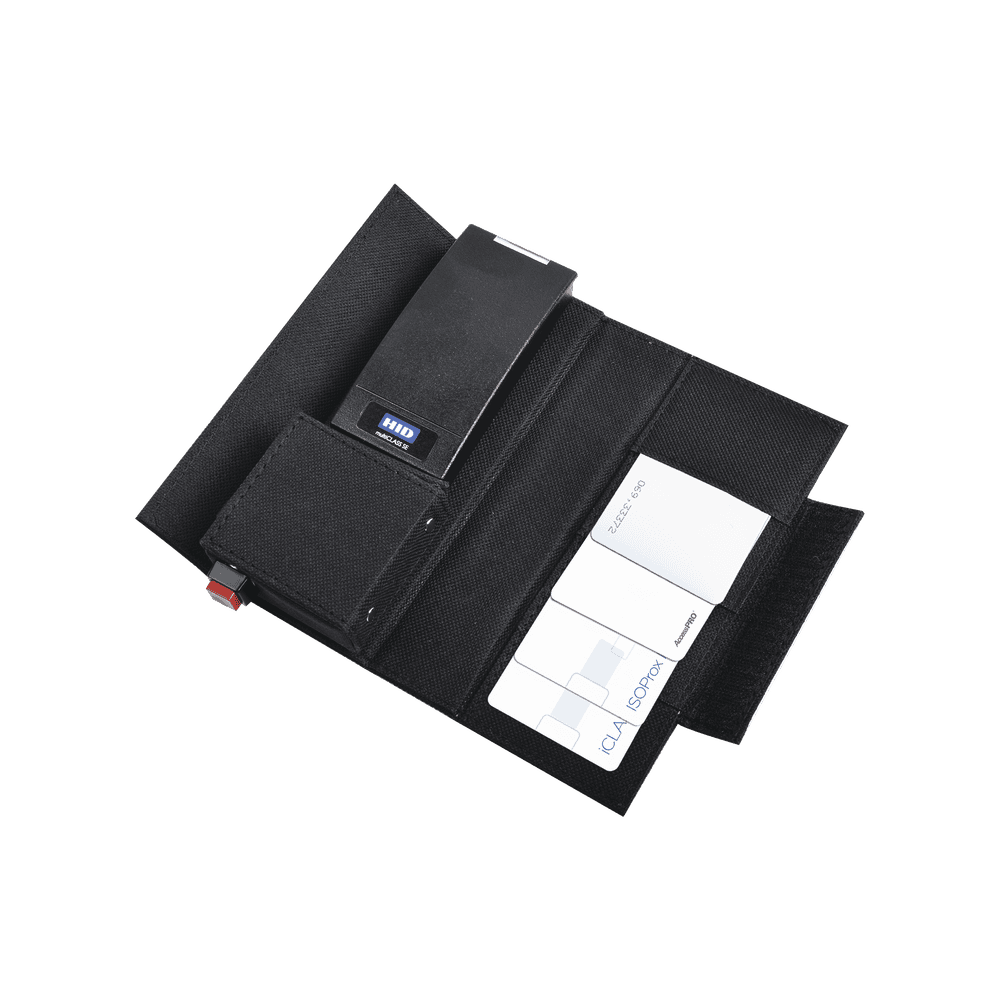 KIT DEMO HID/ Include MUltiformat BLuetooth Reader, Cards PROX EM, HID, Mifare, SEOS and Mobile ID Card