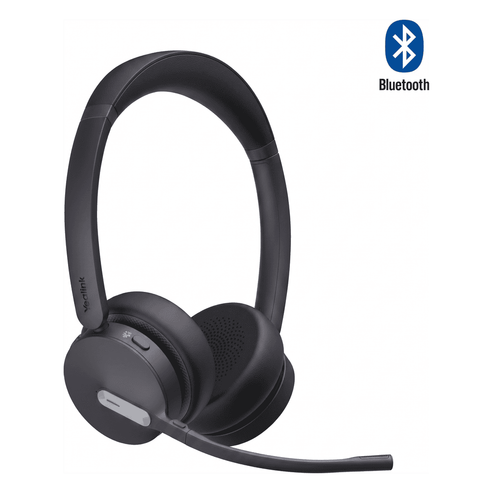 Diadema Bluetooth de Yealink BH70 Dual Con Cancelación de Ruido y Certificación Microsoft Teams BH70-DUAL-TEAMS-USB-C/A