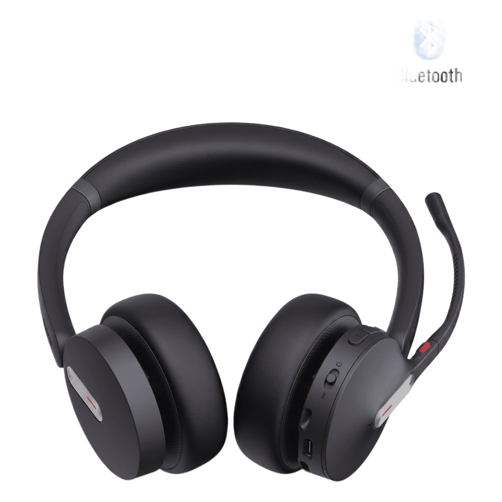 Diadema Bluetooth de Yealink BH70 Dual Con Cancelación de Ruido y Flexibilidad UC Multiplataforma BH70-DUAL-UC-USB-C/A