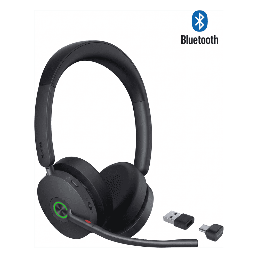 Diadema Inalámbrica BH74-UC de Yealink con Cancelación Activa de Ruido, Acoustic Shield y Batería Prolongada BH74-UC-USB-C/A