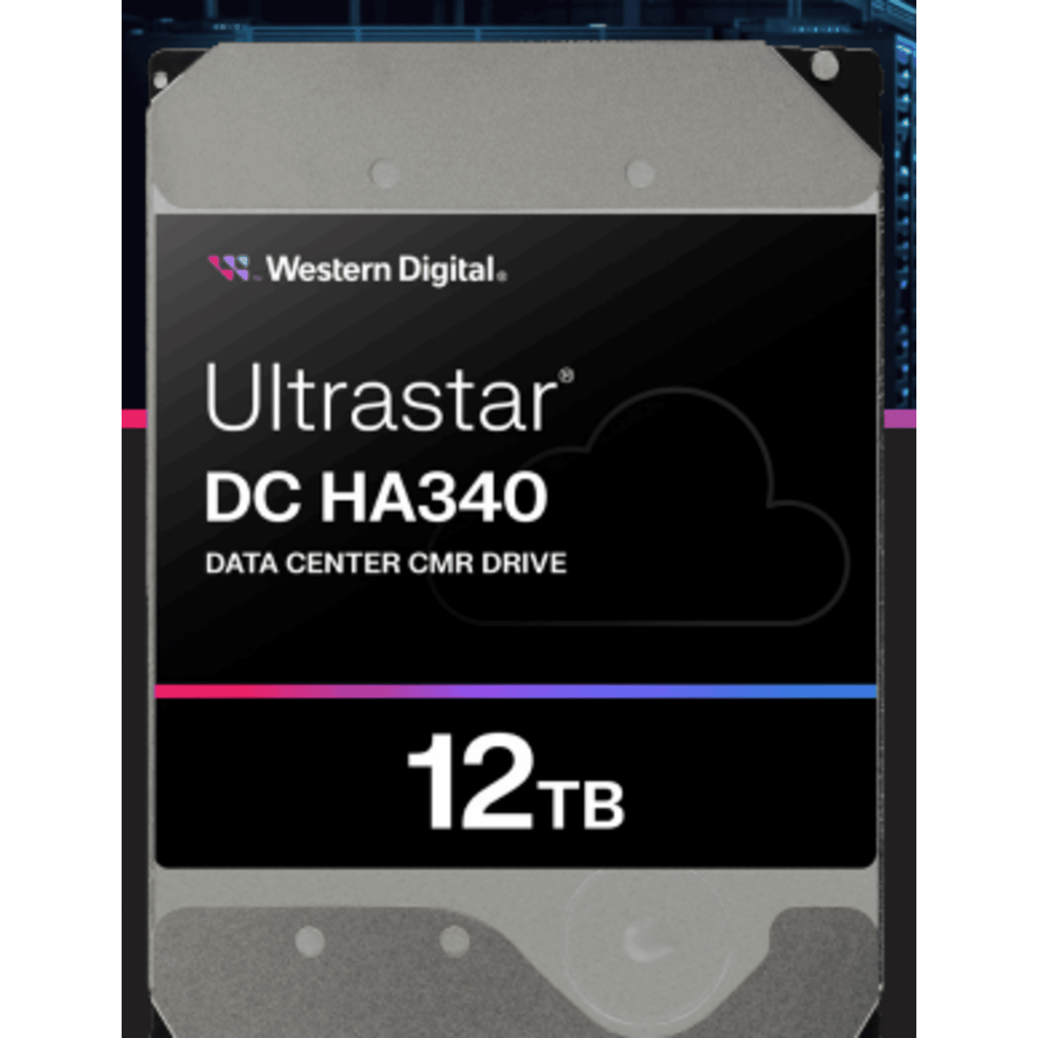 Disco Duro Empresarial WD Ultrastar DC HA340 12TB | SATA 6Gb/s | 7200 RPM | 3.5" WUS721212BLE6L4