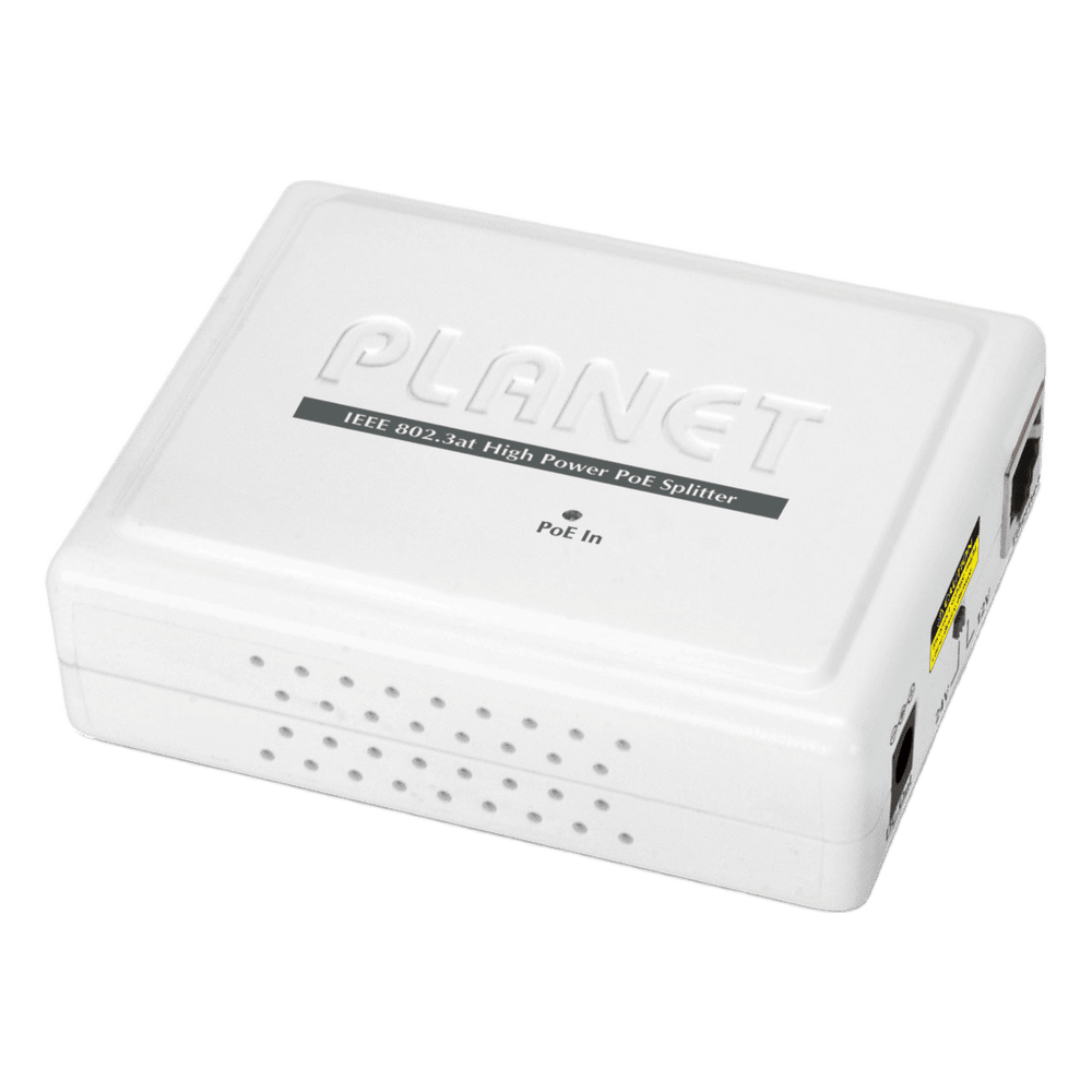 Divisor de Voltaje PoE 802.3at a 12/24 Vcc, Puerto Gigabit 10/100/1000 Mbps POE-162S