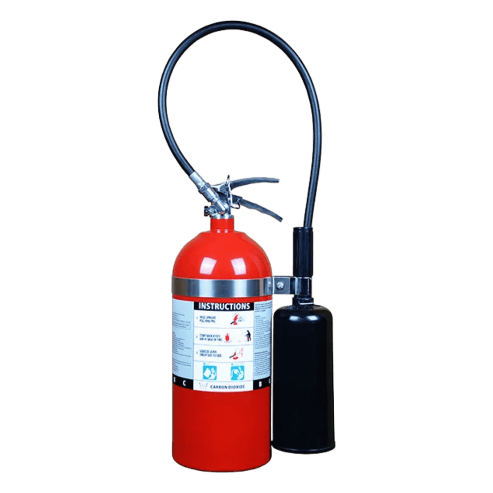 Extintor de CO2/10 lb (4.54 kg) / Clase B y C / UL Listado CO10LB