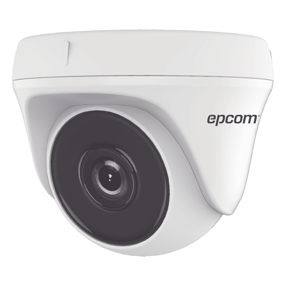 Eyeball TURBOHD 2 Megapixel (1080p) / Gran Angular 103° / Lente 2.8 mm / EXIR Inteligente 20 mts / Interior / TVI-AHD-CVI-CVBS / dWDR E8-TURBO-IG2W