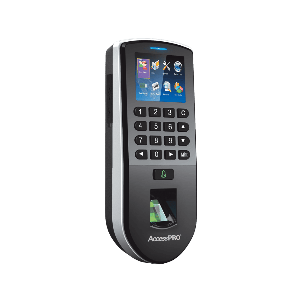 Biometric Reader / 3,000 Fingerprints / 5,000 Proximity cards / ADMS Compatible / TCP-IP / F12 as a Slave Reader