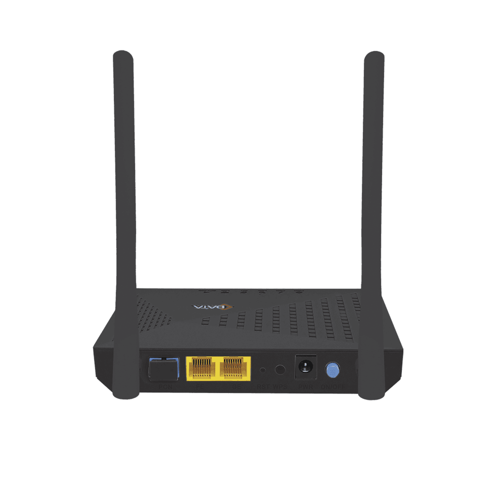 DUAL ONU G/EPON, + 1 x FE + 1 GE+ WI-FI 2.4 Ghz,  / High performance CPU, up to 300Mbps, GPON: Up to 2.488Gbps/1.244Gbps, SC/UPC (Black Series)