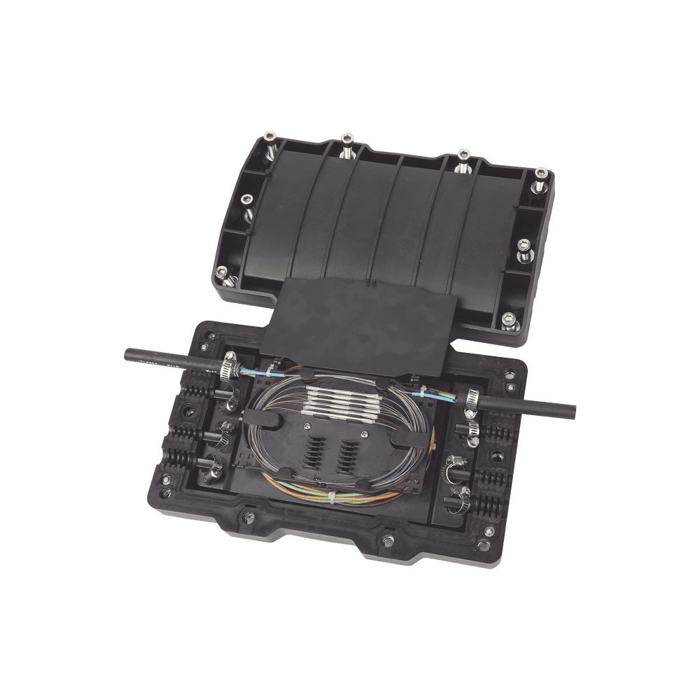 Fiber Splice Closure, up to 48 splices, Outdoor, for duct or aerial installation, IP68