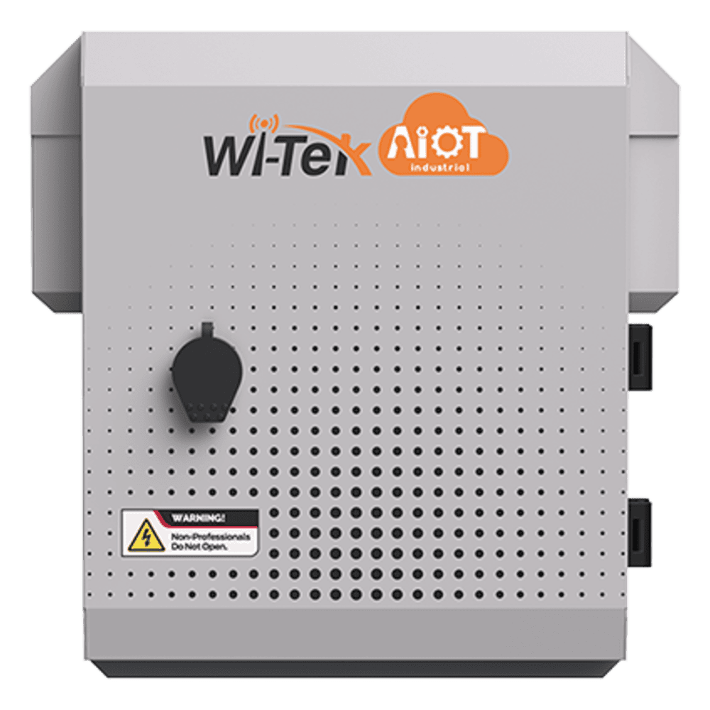 Gabinete de Acero Ventilado para Exterior 250 x 250 x 180 mm con Rieles DIN y 4 Placas Laterales para Montaje de Equipos por Fuera WI-IOTBOXMINIV1