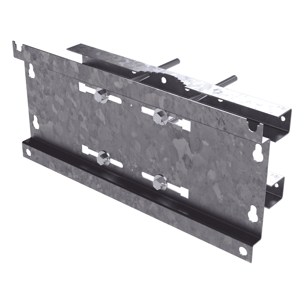 Herraje para Fijación a Pared, Torre o Poste compatible con LP-FORTE-09U-R3. LP-FORTE-09U-BRA-R2
